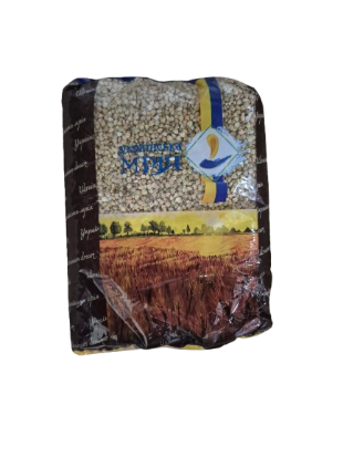 Крупа гречана зелена 1 кг ТМ Українська мрія